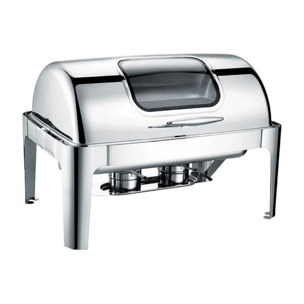 Chafıng Dısh Roll Top Camlı 9 Lt