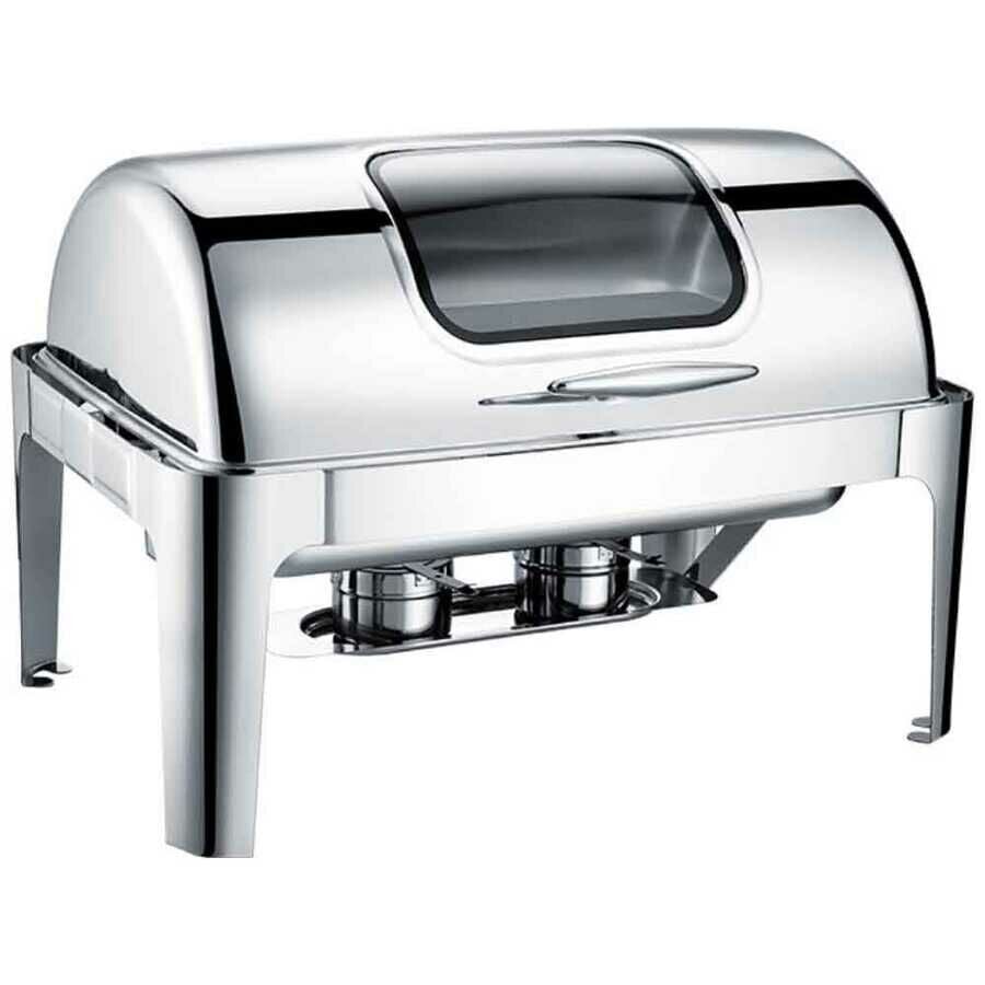 Chafıng Dısh Roll Top Camlı 9 Lt