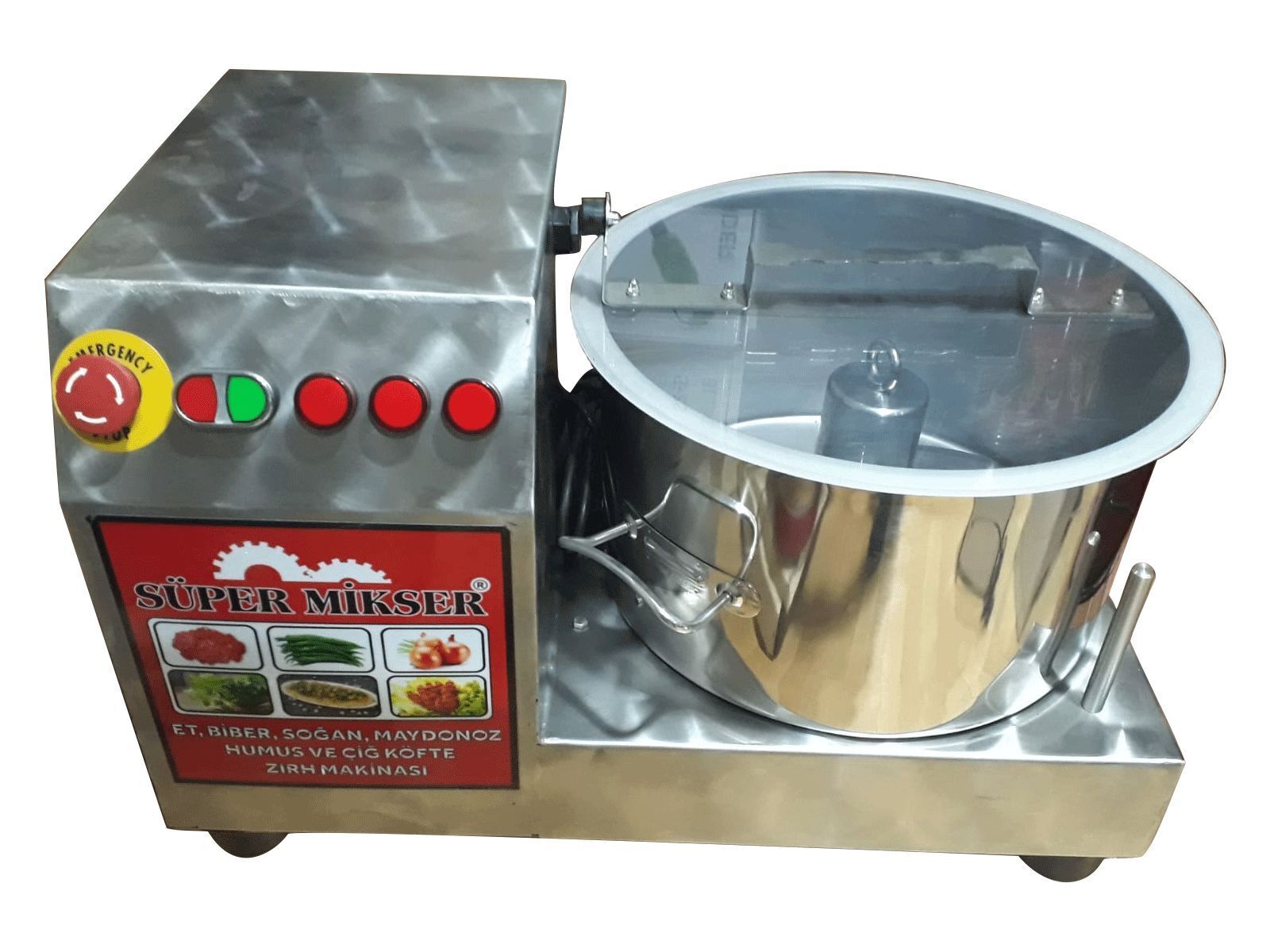 Setüstü Zırh ve Kebaplık Et Çekme Makinesi