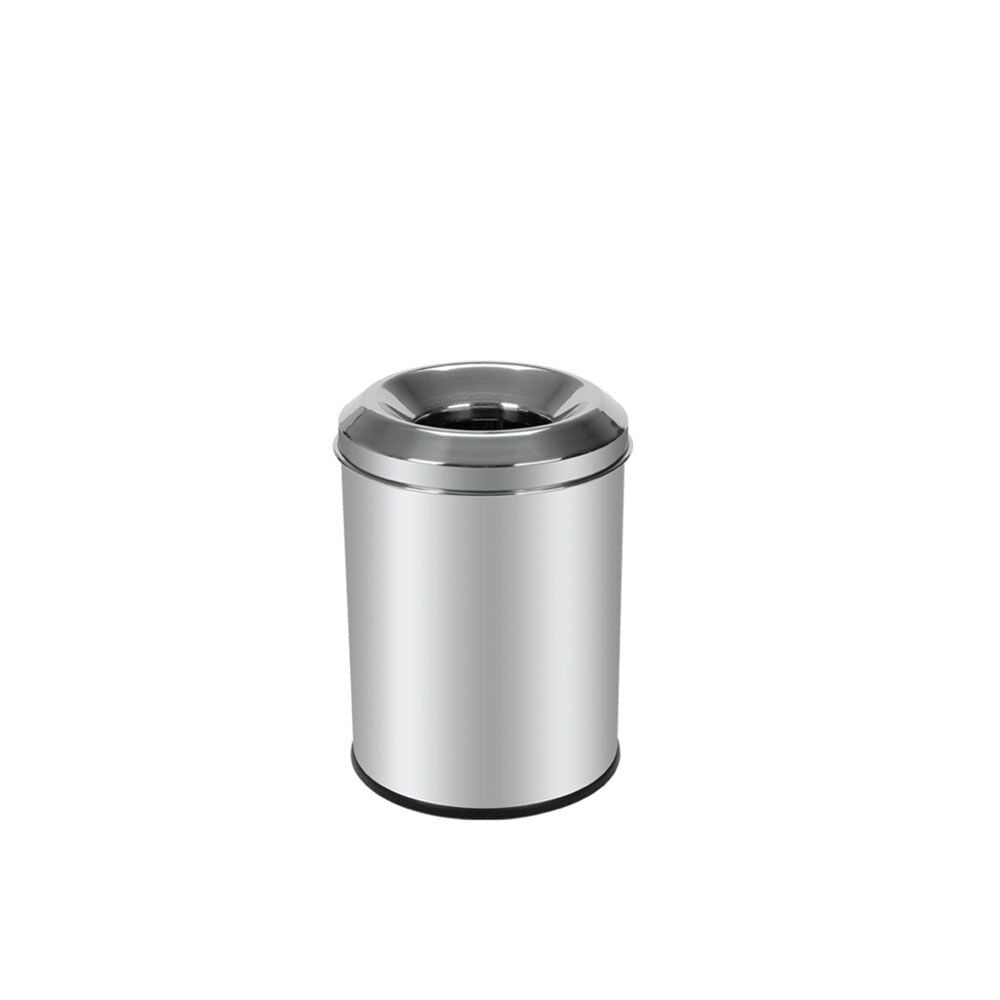 Krom Yanmaz Çöp Kovası 8 Litre