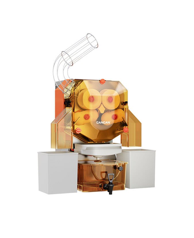 CANCAN 32 Depolu Arabalı Otomatik Nar-Greyfurt Sıkma Makinesi