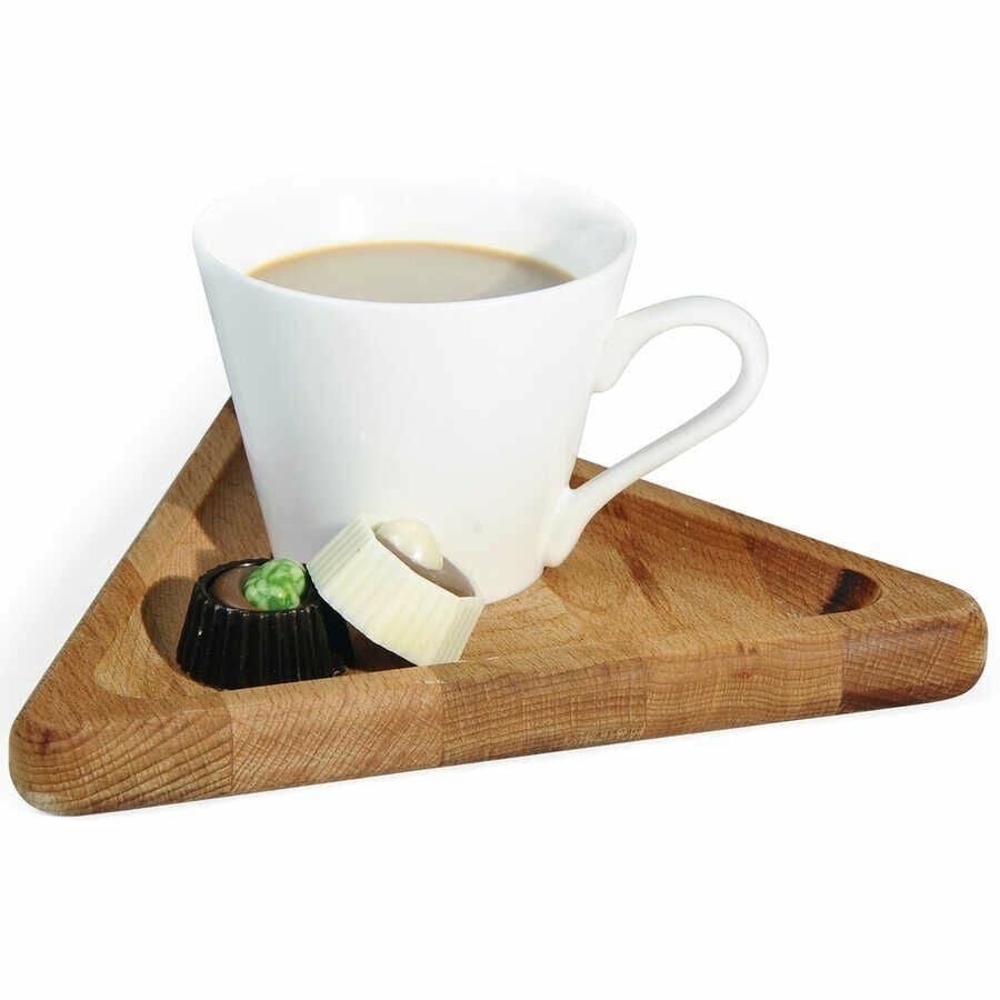 Biradlı Nescafe Sunum Tabağı
