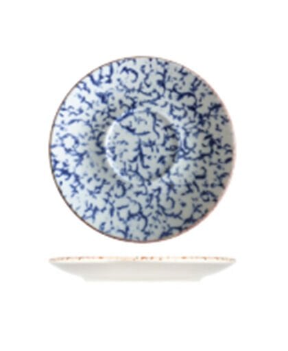 Venecia Navy Lona Fincan Tabağı 12 cm