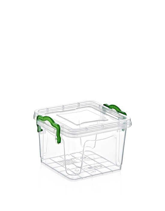 Şenyayla Kare Saklama Kabı 1.2 Litre (10 Adet)