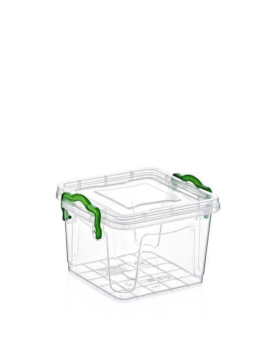 Şenyayla Kare Saklama Kabı 1.2 Litre (10 Adet)