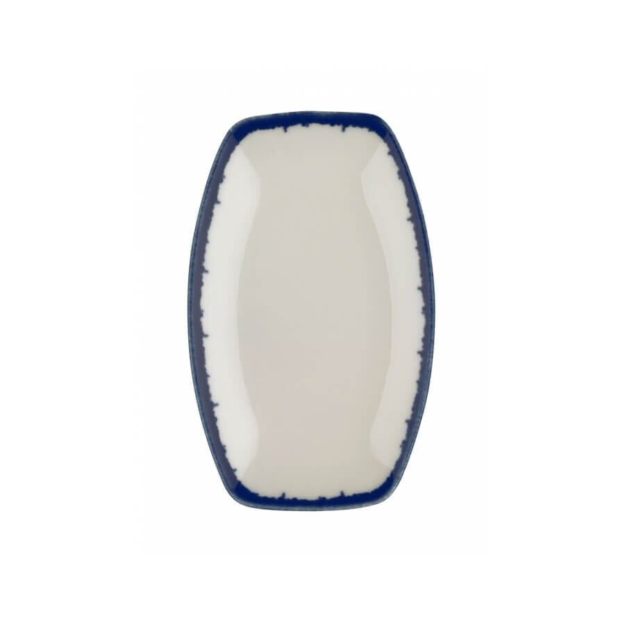 Bone Bohem Nano Krem Kayık Tabak 19 Cm