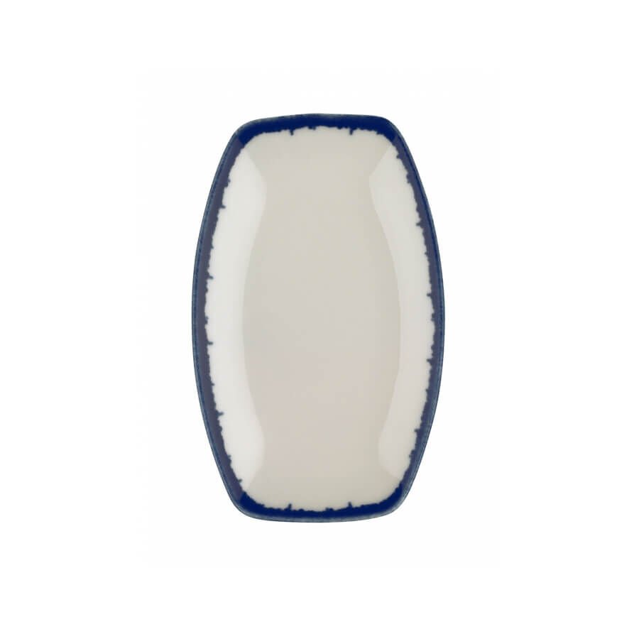 Bone Bohem Nano Krem Kayık Tabak 19 Cm