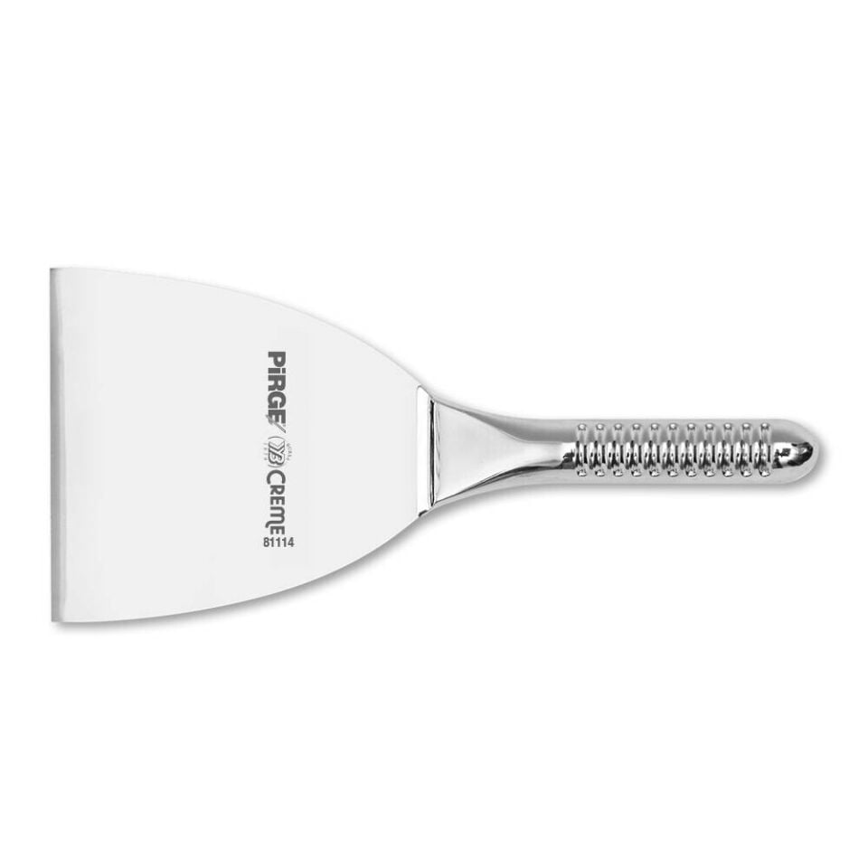 Pirge Creme Spatula  Paslanmaz Sap 12,5 Cm