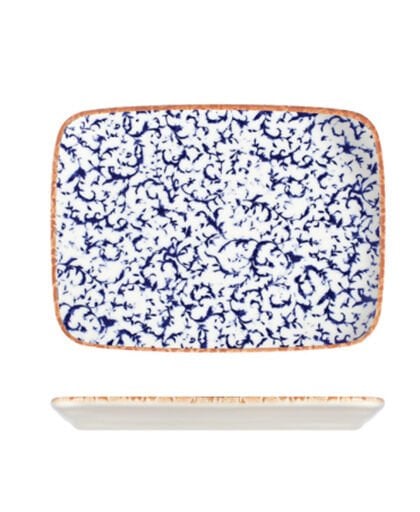 Venecia Navy Quadro Dikdörtgen Tabak 31 cm (27 * 20)