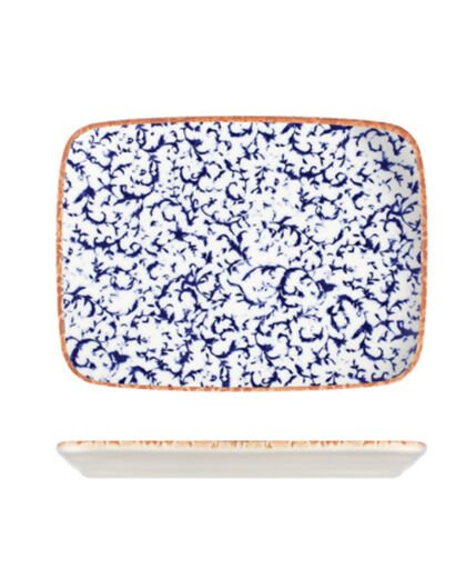 Venecia Navy Quadro Dikdörtgen Tabak 31 cm (27 * 20)