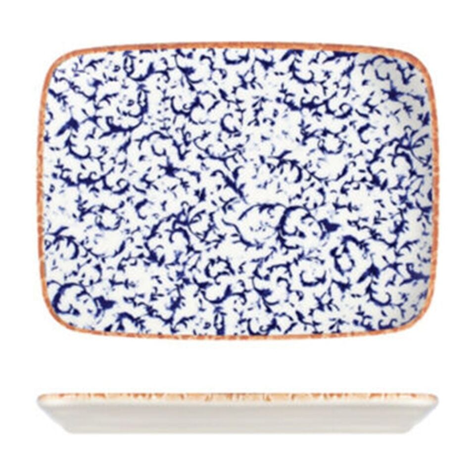 Venecia Navy Quadro Dikdörtgen Tabak 31 cm (27 * 20)