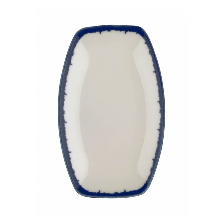 Bone Bohem Nano Krem Kayık Tabak 27 Cm