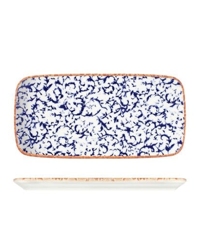 Venecia Navy Quadro Dikdörtgen Tabak 35 cm (34 * 16)