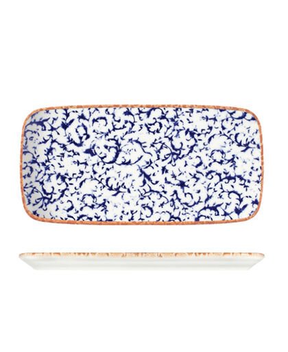 Venecia Navy Quadro Dikdörtgen Tabak 35 cm (34 * 16)