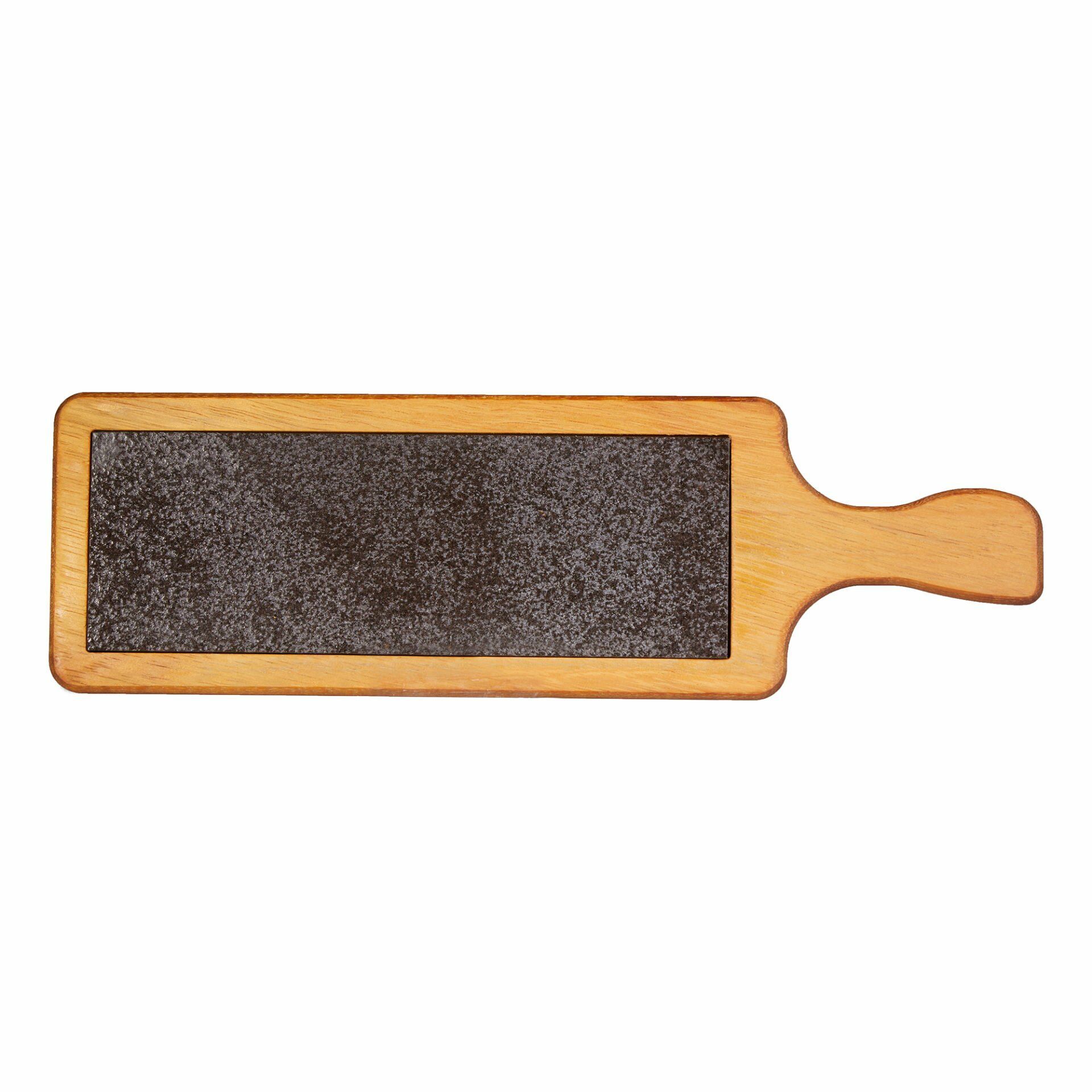 Bazalt Taşlı Steak Tahtası 45*14 Cm