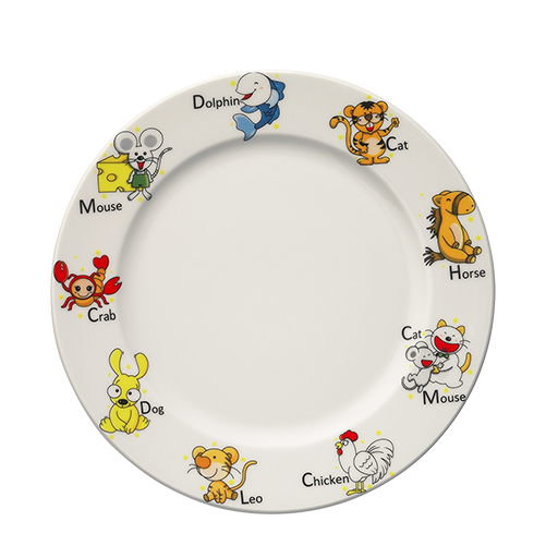 Kids Banquet Düz Tabak 21 Cm