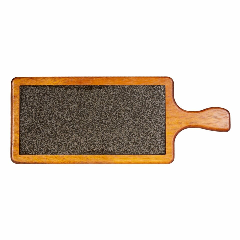 Steak Tahta Bazaltlı 45*18 Cm