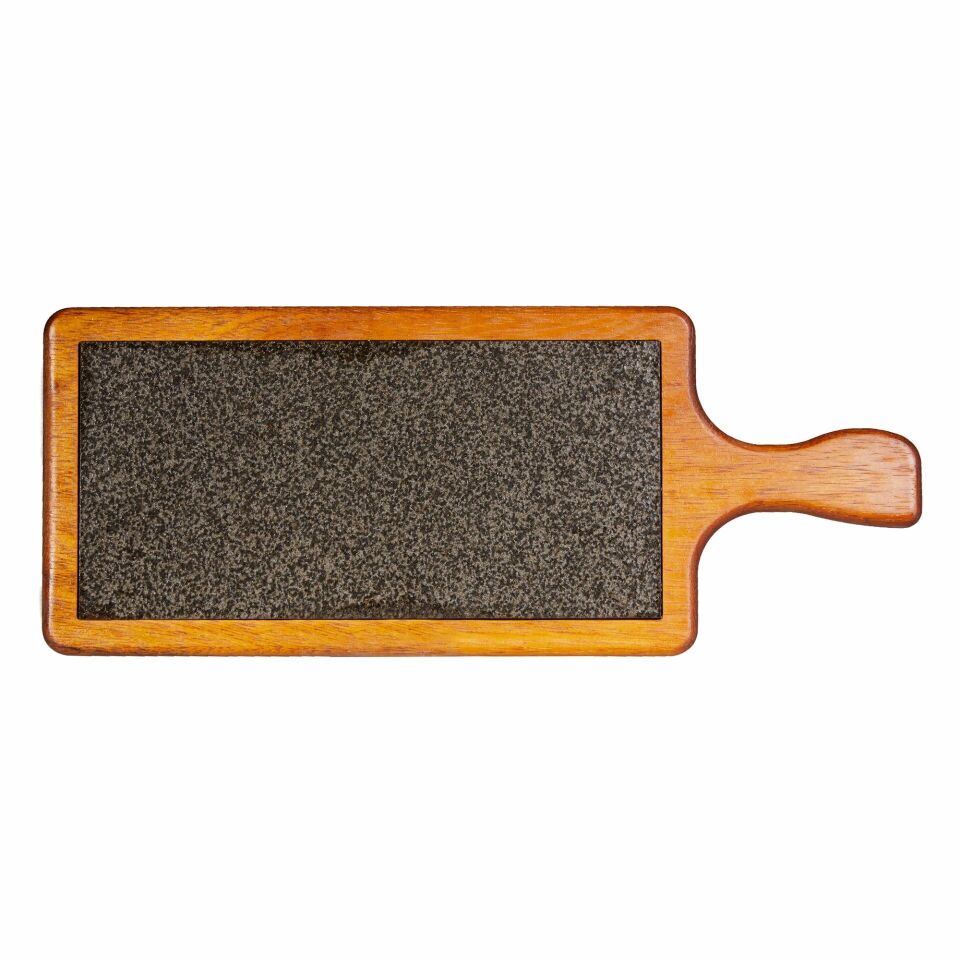 Steak Tahta Bazaltlı 45*18 Cm