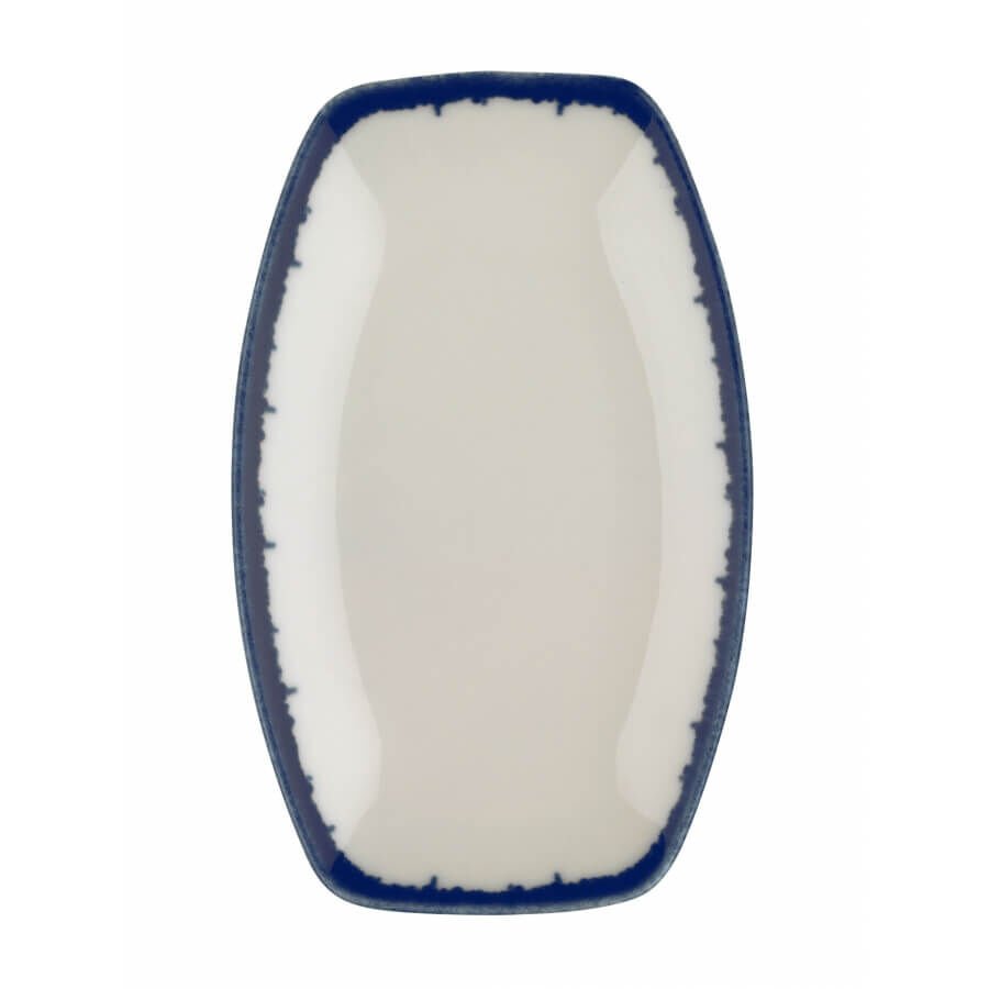 Bone Bohem Nano Krem Kayık Tabak 33 Cm