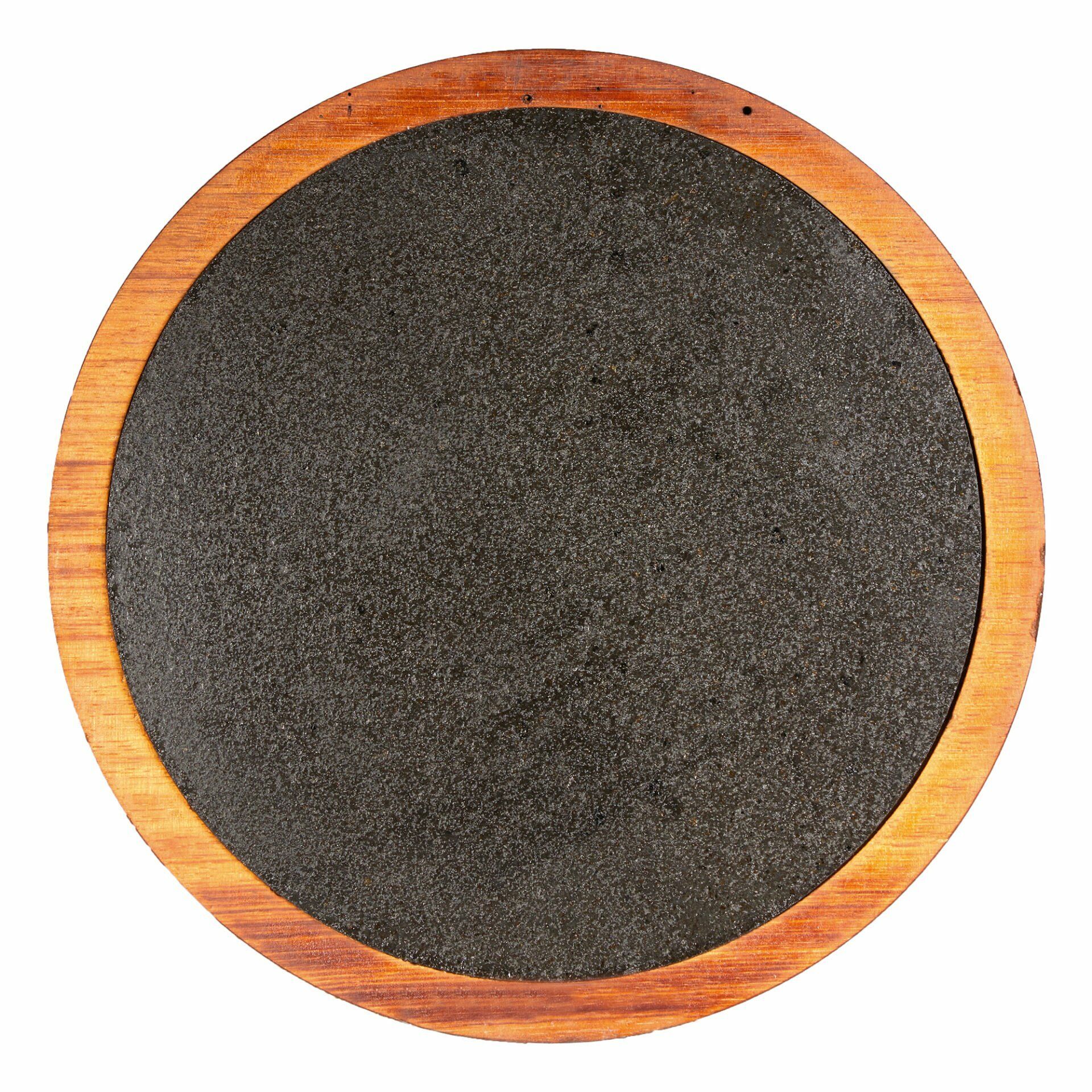 Bazalt Taşlı Sunum Tahtası 30 Cm