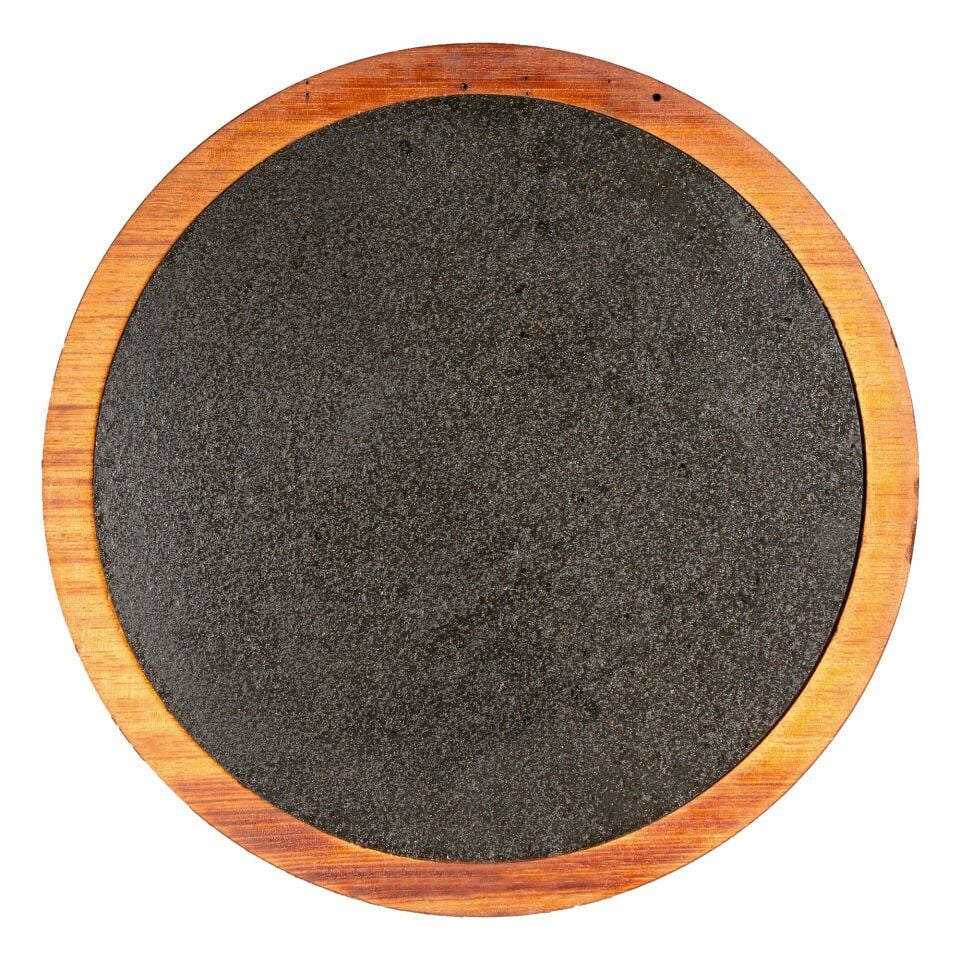 Bazalt Taşlı Sunum Tahtası 30 Cm