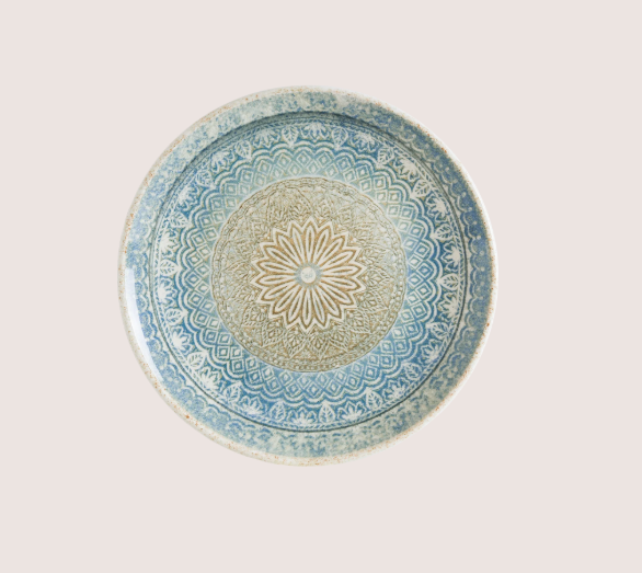 Rivus Ethnic Gourmet Düz Tabak 17 Cm