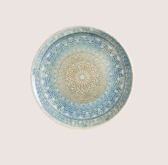 Rivus Ethnic Gourmet Düz Tabak 19 Cm