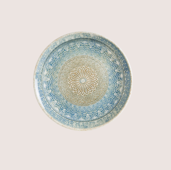 Rivus Ethnic Gourmet Düz Tabak 25 Cm