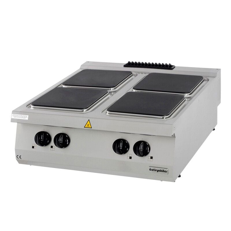 Öztiryakiler 900 Seri Set Üstü 4 Gözlü Elektrikli Ocak