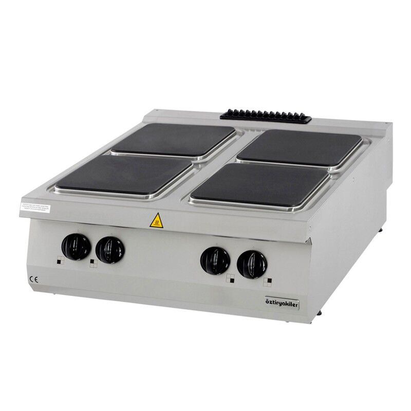 Öztiryakiler 900 Seri Set Üstü 4 Gözlü Elektrikli Ocak