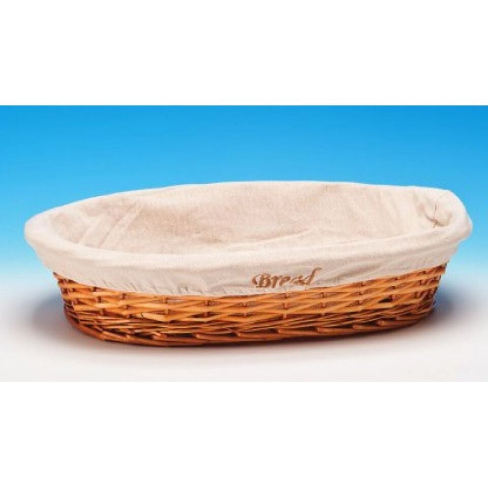 Oval, Hasır Açık Büfe Sepeti