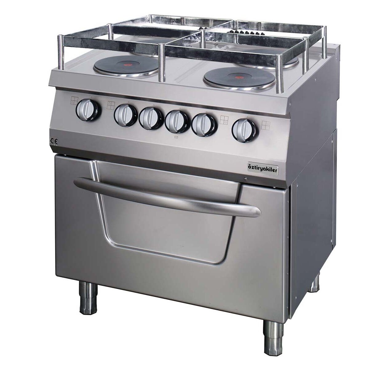 Öztiryakiler 700 Seri Elektrikli Gemi Model 4 Gözlü Kuzine