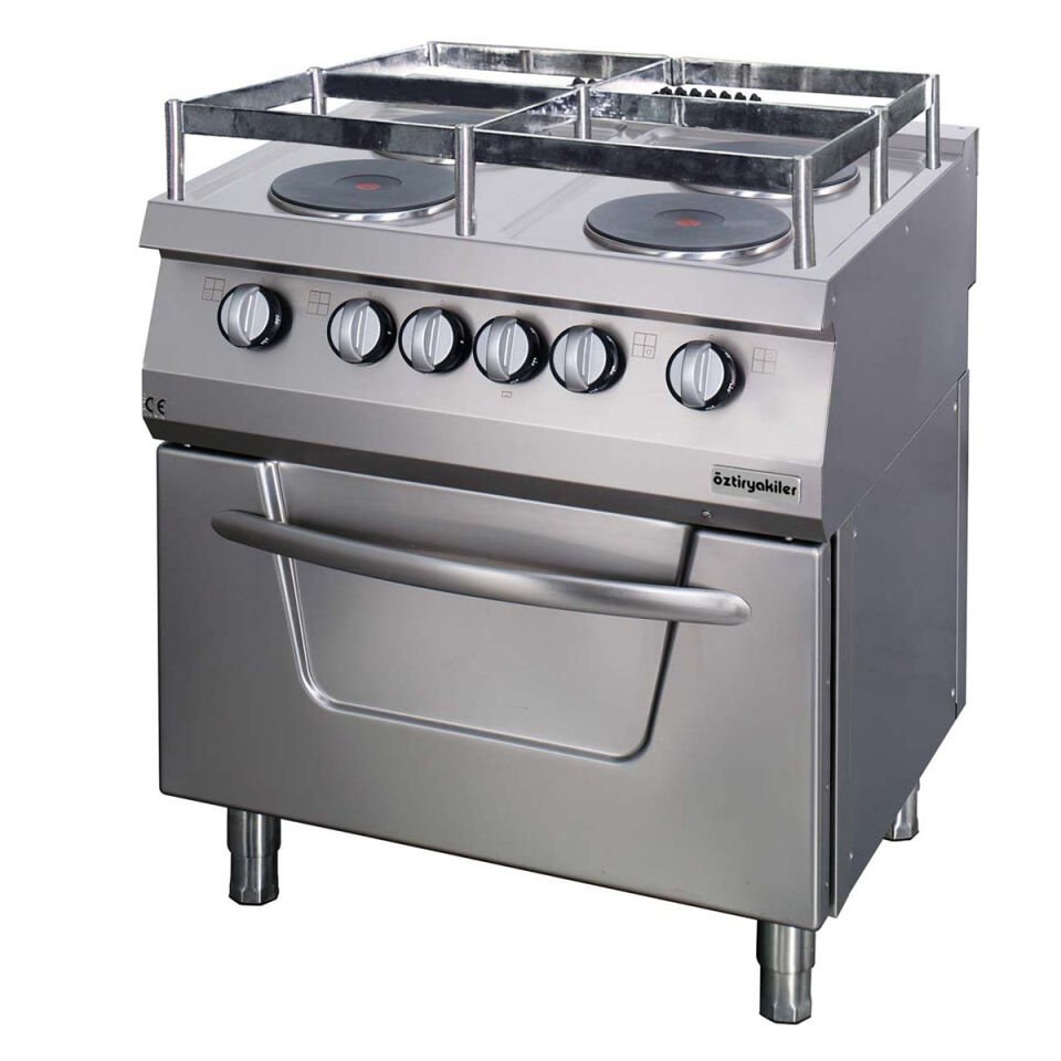 Öztiryakiler 700 Seri Elektrikli Gemi Model 4 Gözlü Kuzine