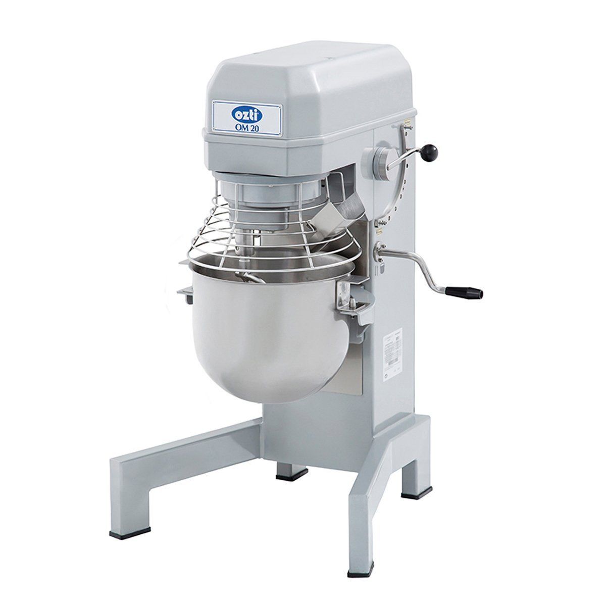 Öztiryakiler Mikser, 20 L, Monofaze, Mekanik Kontrol Paneli, 6644