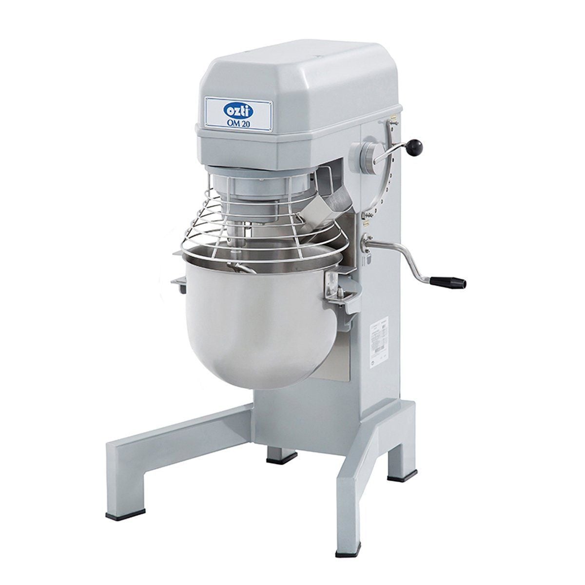 Öztiryakiler Mikser, 20 L, Monofaze, Mekanik Kontrol Paneli, 6644