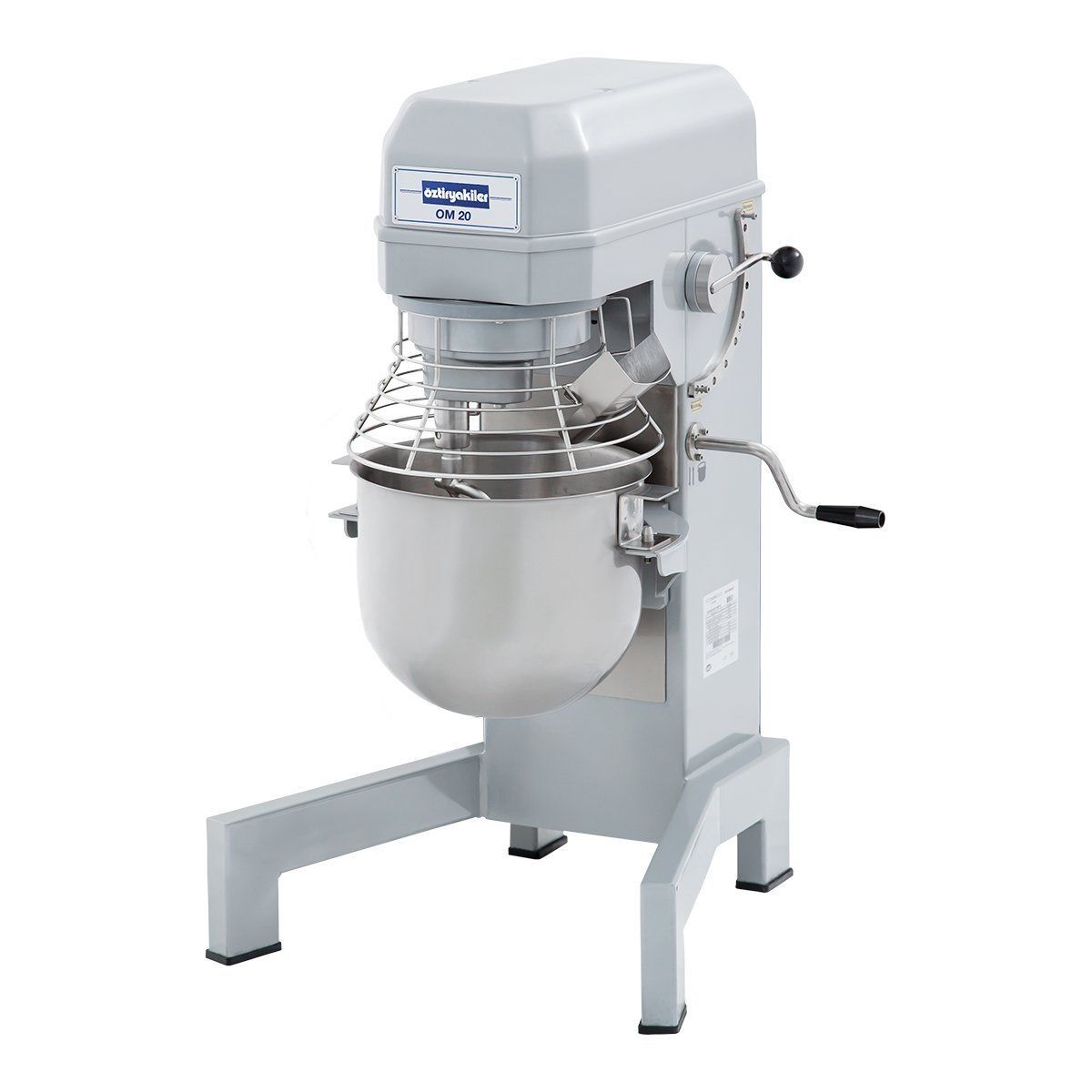 Öztiryakiler Mikser, 40 L, Trifaze, Mekanik Kontrol Paneli