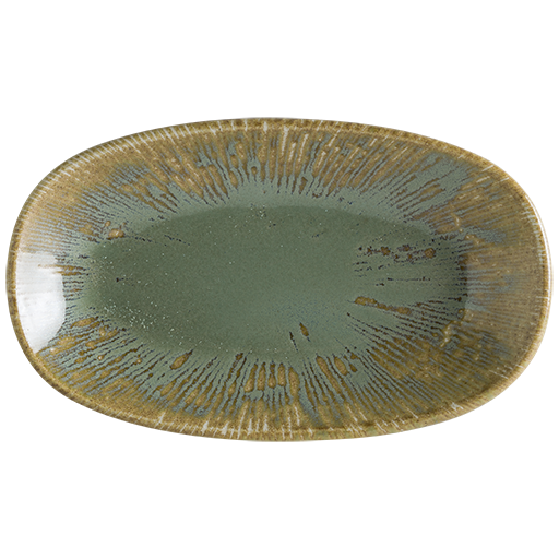 Sage Snell Gourmet Oval Kayık Tabak 19*11 Cm