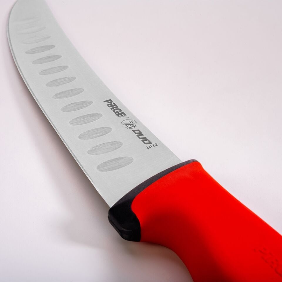 Pirge Duo  Kıvrık Oluklu Et Doğrama Bıçağı 21 Cm