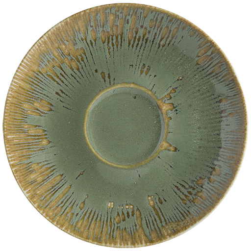 Sage Snell Rita Türk Kahve Fincan Tabağı 12 Cm