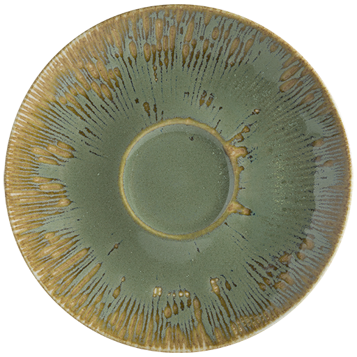 Sage Snell Rita Türk Kahve Fincan Tabağı 12 Cm