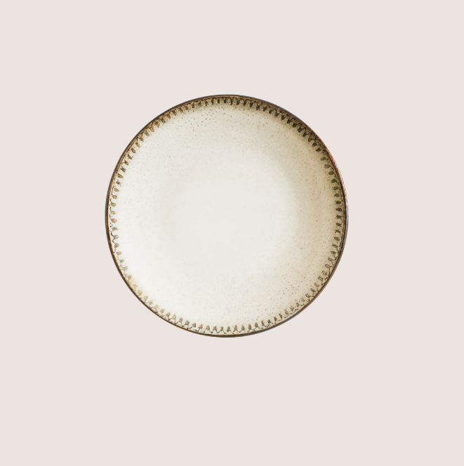 Cortado Ethnic Gourmet Düz Tabak 19 Cm
