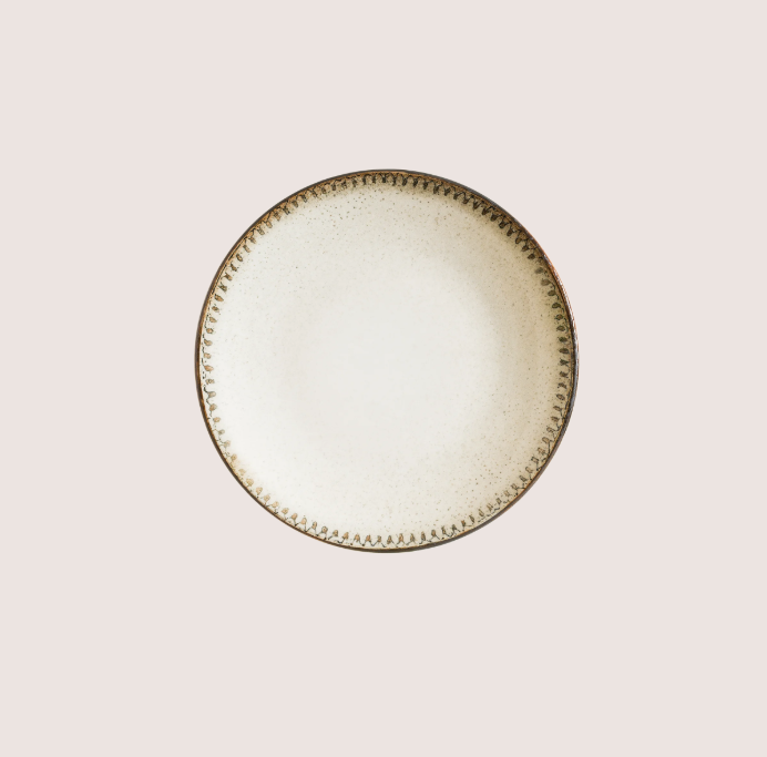 Cortado Ethnic Gourmet Düz Tabak 23 Cm