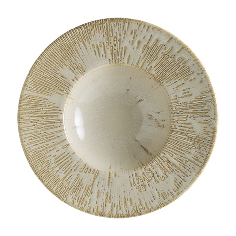 Sand Snell Banquet Çukur Tabak 28 Cm