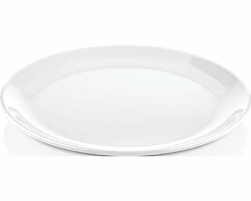 Melamin Düz Tabak 17 Cm (12 Adet)