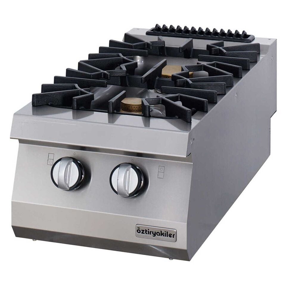 Öztiryakiler 700 Seri Set Üstü 2 Gözlü Gazlı Ocak