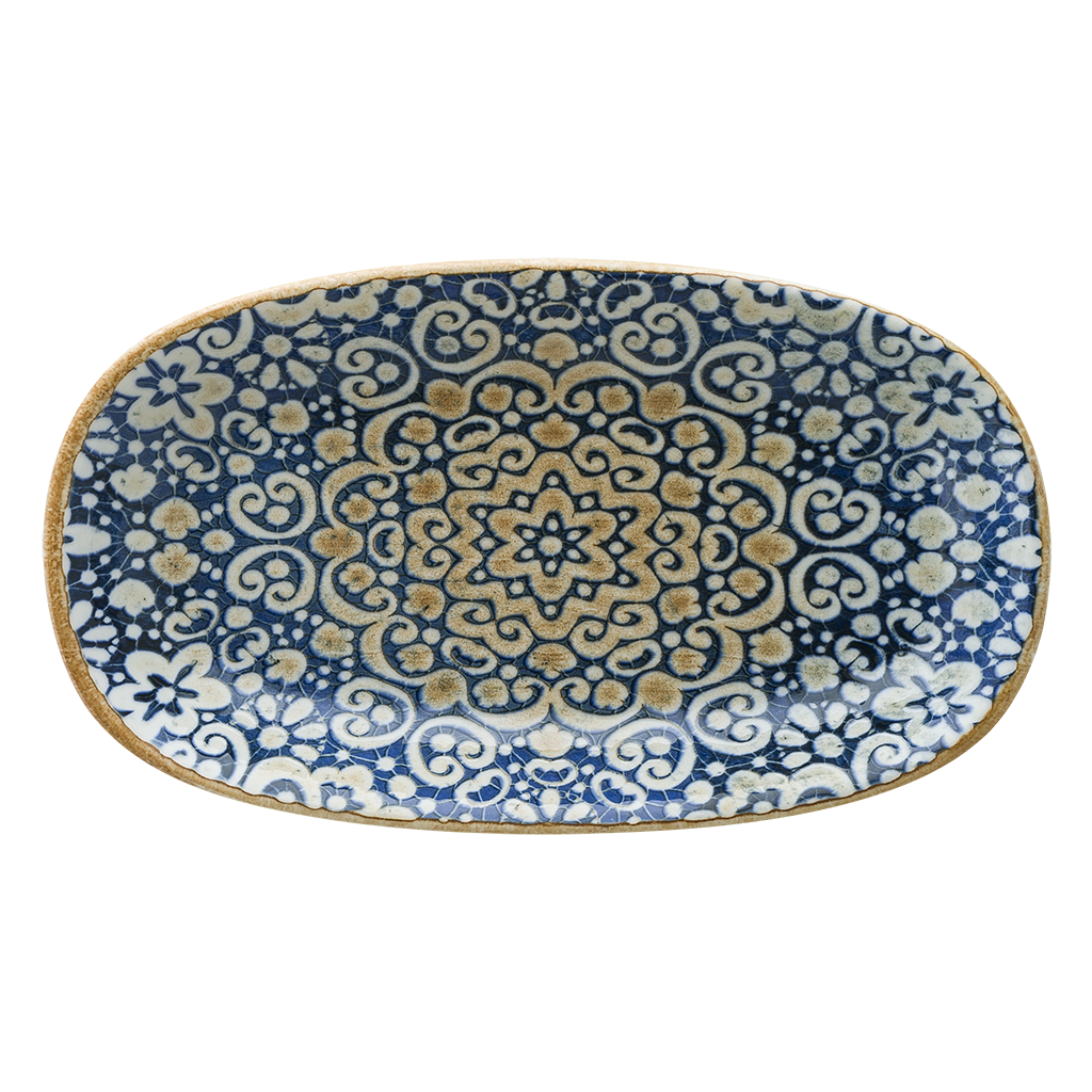 Alhambra Gourmet Oval Kayık Tabak 15*8.5 Cm