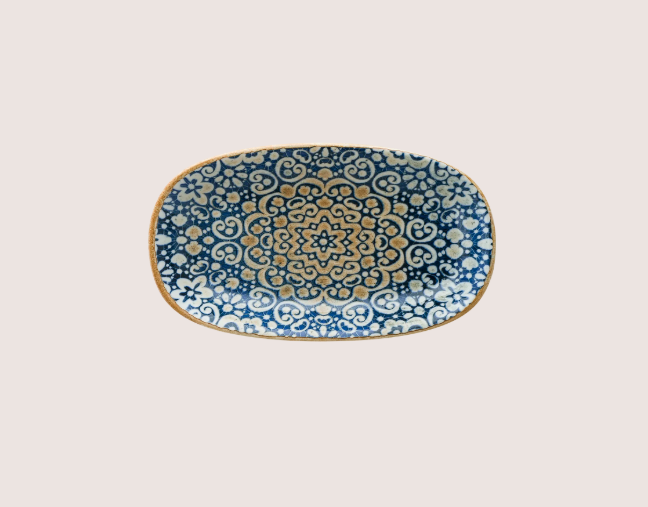 Alhambra Gourmet Oval Kayık Tabak 15*8.5 Cm