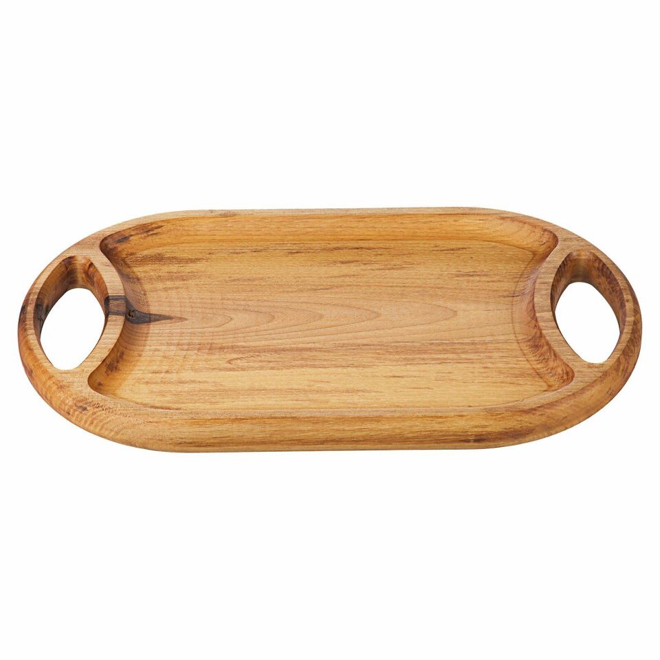 Hamburger Sunum Tahtası 35*20 (Ceviz)