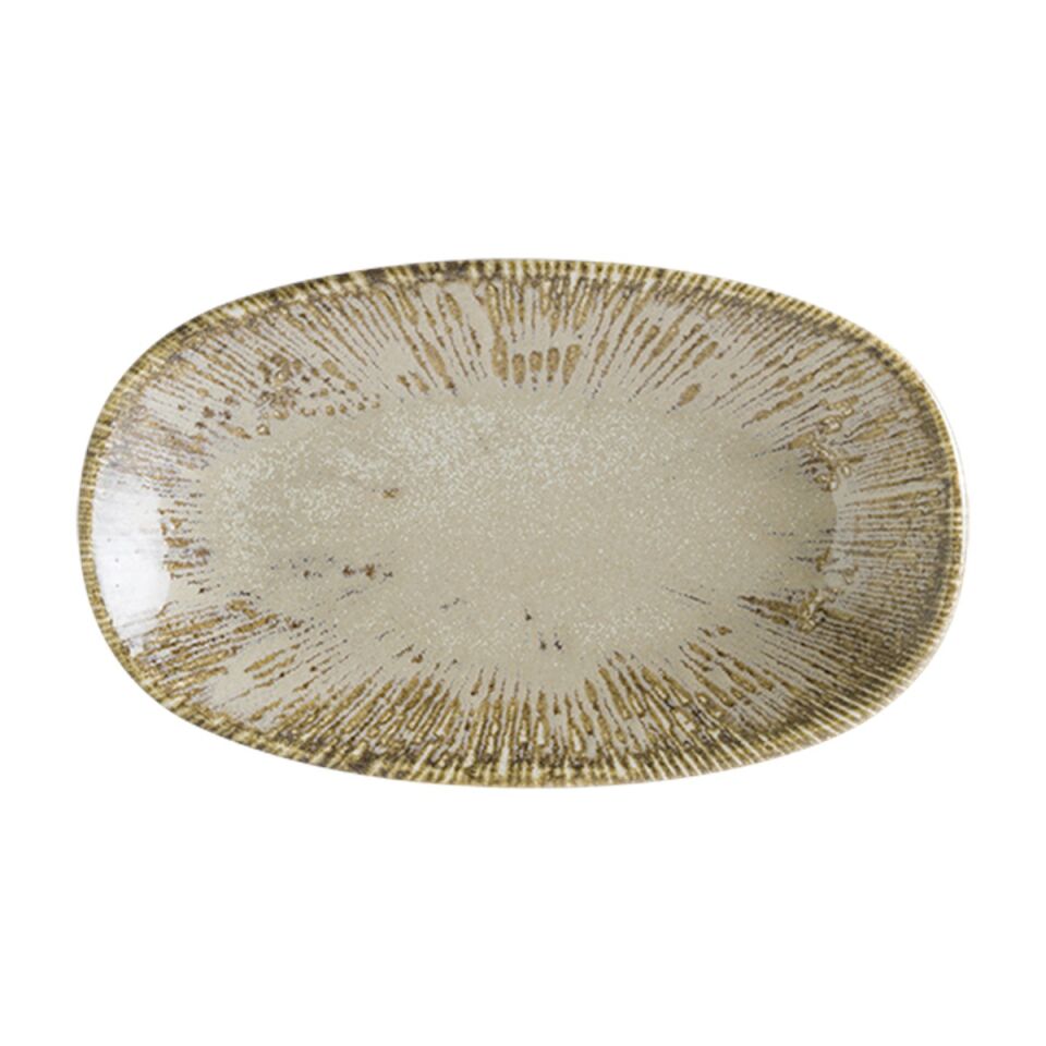 Sand Snell Gourmet Oval Kayık Tabak 15*8.5 Cm