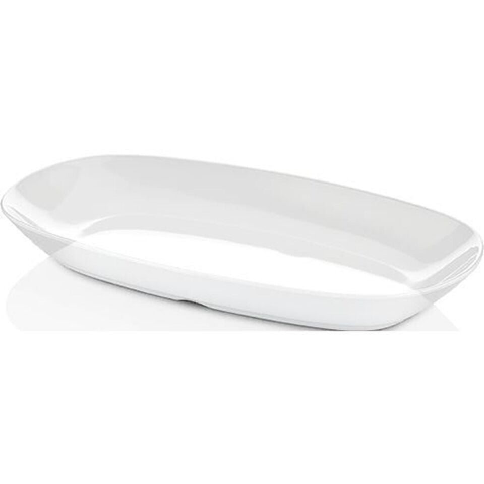Melamin Oval Kayık Tabak 15 Cm (12 Adet)